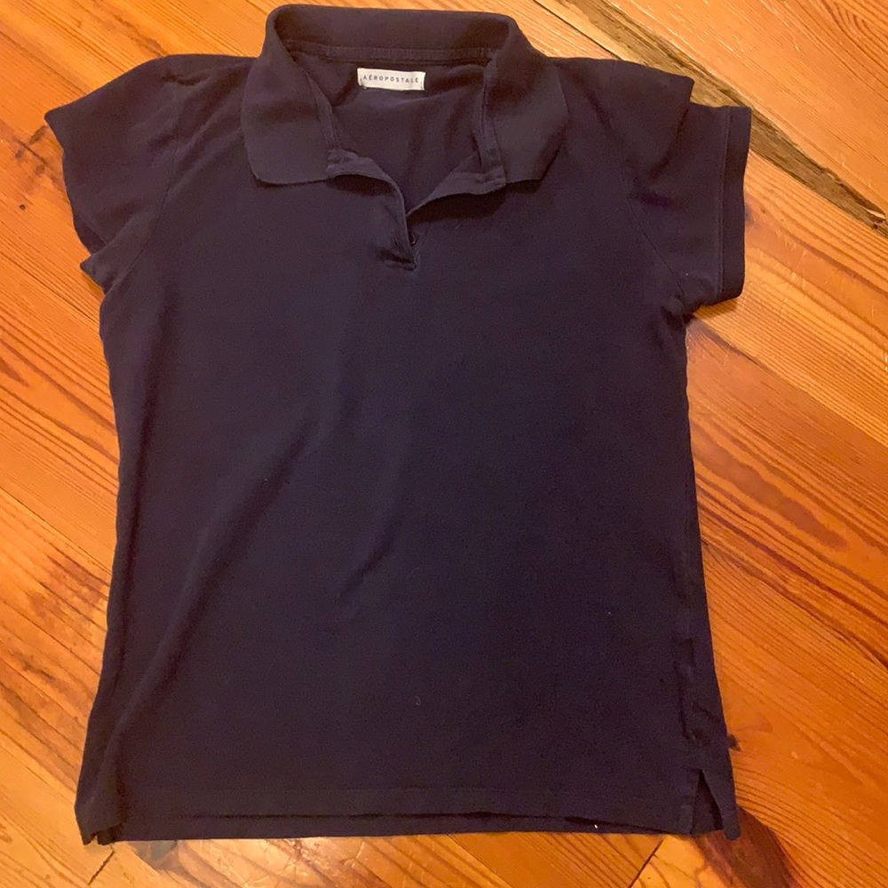 🌼🌼🌼Aeropostale Girls Uniform Shirt /Polo in Dark Blue